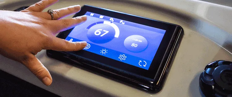 Cal Touch4™ for hot tubs in Santarosa