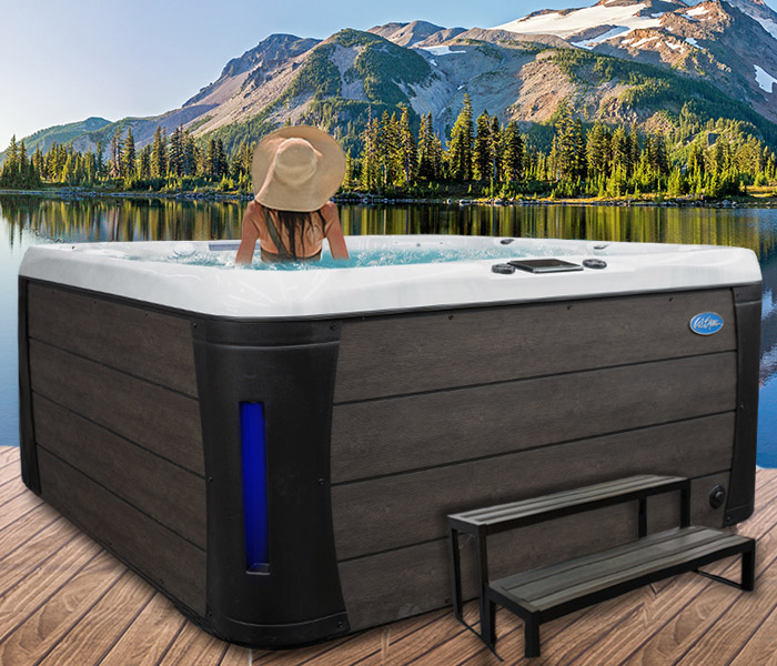 Calspas hot tub being used in a family setting - hot tubs spas for sale Santarosa